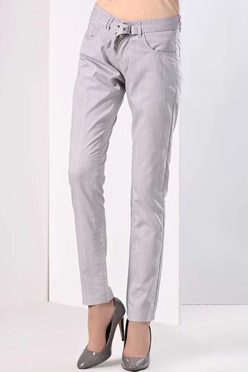 CASUAL TROUSER GREY CHECK LT-1036